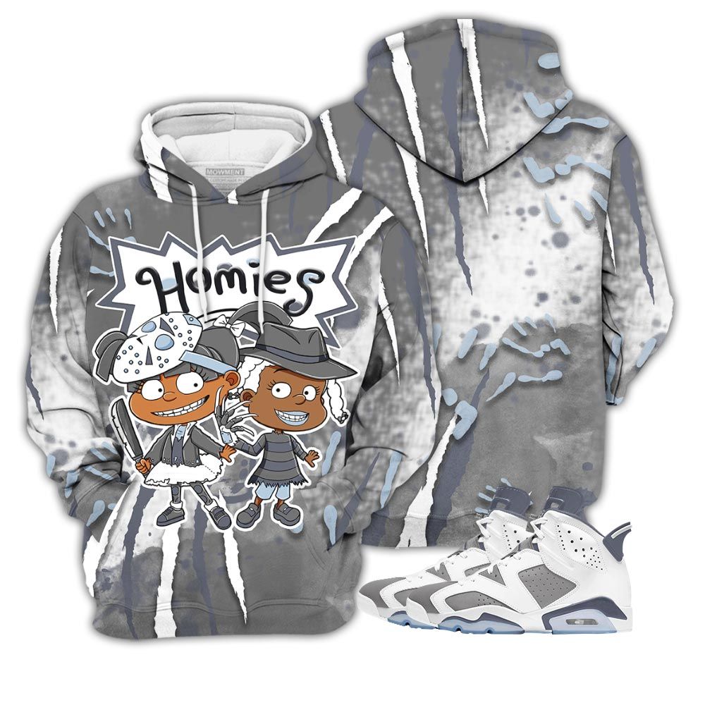 Homies Rugrats Sneaker Shirt Match Retro Cool Grey 6S, Jordan 6 Cool Grey Hoodie Sweatshirt Tee All Over Print MKO Shirt Homies Rugrats Sneaker Shirt Match Retro Cool Grey 6S, Jordan 6 Cool Grey Hoodie Sweatshirt Tee All Over Print MKO Shirt