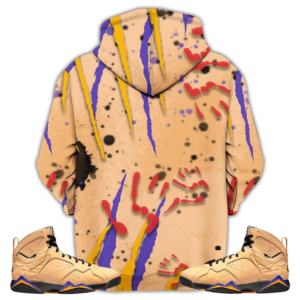 Homies Rugrats Sneaker Shirt Match Vachetta Tan 7S, Jordan 7 Se Afrobeats Hoodie Sweatshirt Tee All Over Print MKO Shirt
