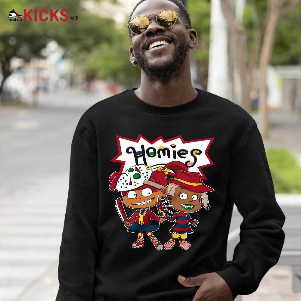 Homies Rugrats Susie Horror Sneaker Shirt Match Multi Color 2022 1s, Jordan 1 Mid Multi Color 2022 MKO T-Shirt Homies Rugrats Susie Horror Sneaker Shirt Match Multi Color 2022 1s, Jordan 1 Mid Multi Color 2022 MKO T-Shirt