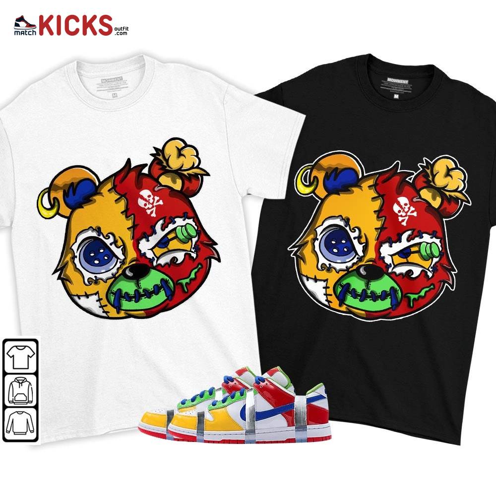 Horror Bear 90s Sneaker Shirt Match SB Dunk Low eBay, SB Dunk Low Sandy MKO T-Shirt