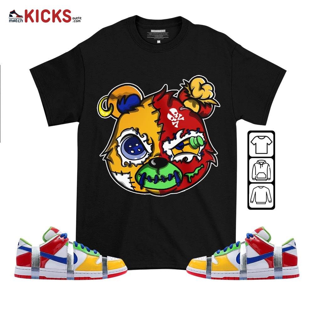 Horror Bear 90s Sneaker Shirt Match SB Dunk Low eBay, SB Dunk Low Sandy MKO T-Shirt