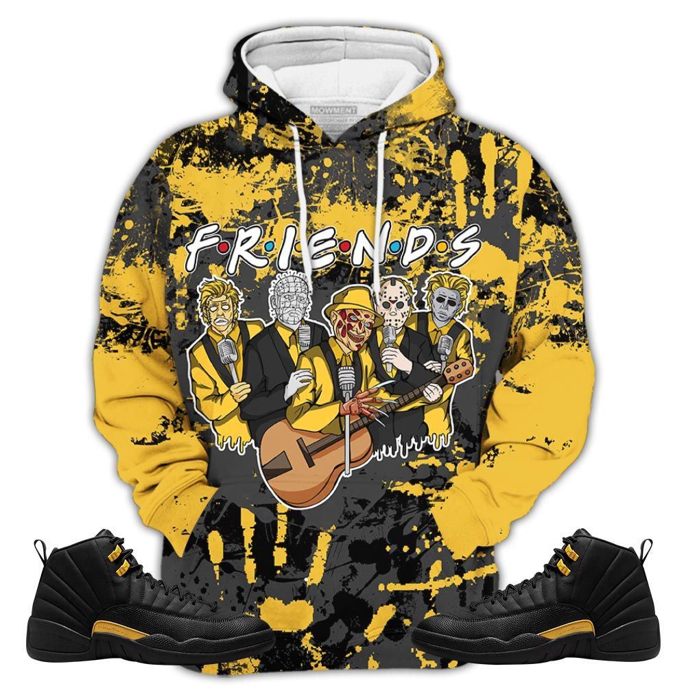 Horror Drip Sneaker Shirt Match Black Taxi 12S, Jordan 12 Retro Black Taxi Hoodie Sweatshirt Tee All Over Print MKO Shirt Horror Drip Sneaker Shirt Match Black Taxi 12S, Jordan 12 Retro Black Taxi Hoodie Sweatshirt Tee All Over Print MKO Shirt