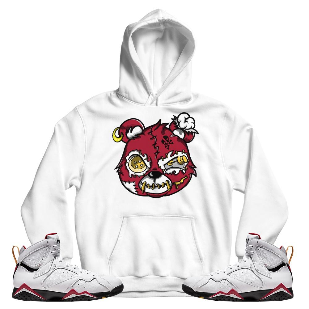Horror Game Bear Sneaker Shirt Match Cardinal 7s, Jordan 7 Retro Cardinal MKO T-Shirt Horror Game Bear Sneaker Shirt Match Cardinal 7s, Jordan 7 Retro Cardinal MKO T-Shirt