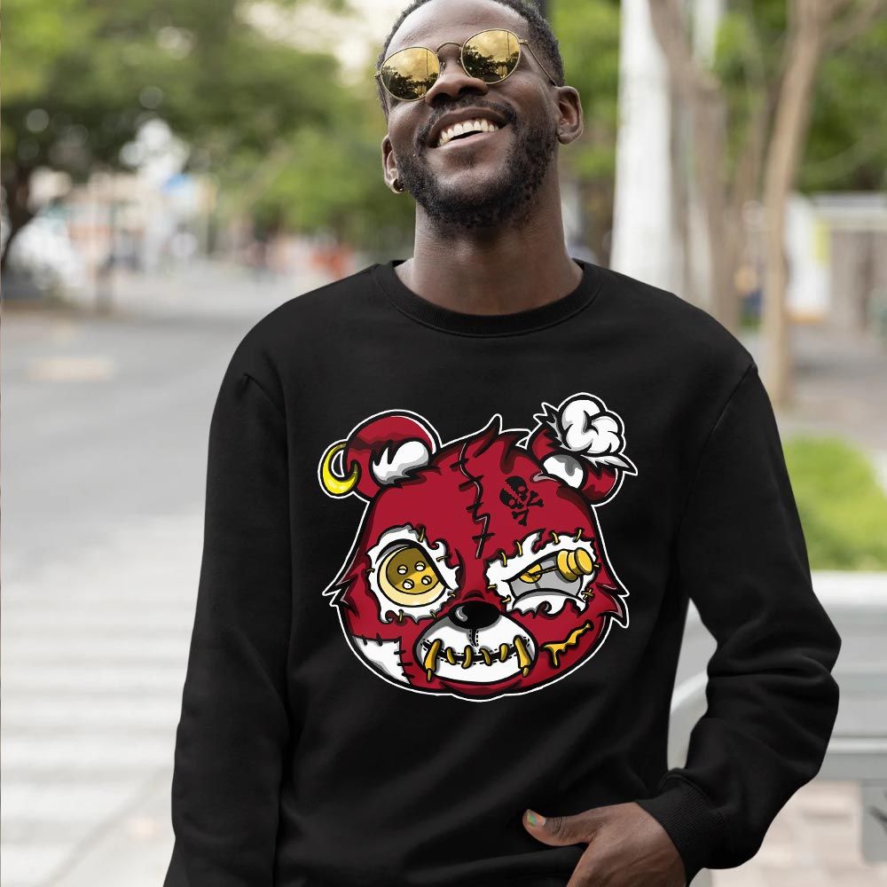 Horror Game Bear Sneaker Shirt Match Cardinal 7s, Jordan 7 Retro Cardinal MKO T-Shirt Horror Game Bear Sneaker Shirt Match Cardinal 7s, Jordan 7 Retro Cardinal MKO T-Shirt