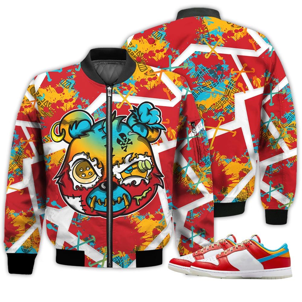 Horror Game Midnight Bear Sneaker Shirt Match Fruity Pebbles Shoes, Dunk Low Fruity Pebbles Hoodie Sweatshirt Tee All Over Print MKO Shirt Horror Game Midnight Bear Sneaker Shirt Match Fruity Pebbles Shoes, Dunk Low Fruity Pebbles Hoodie Sweatshirt Tee All Over Print MKO Shirt