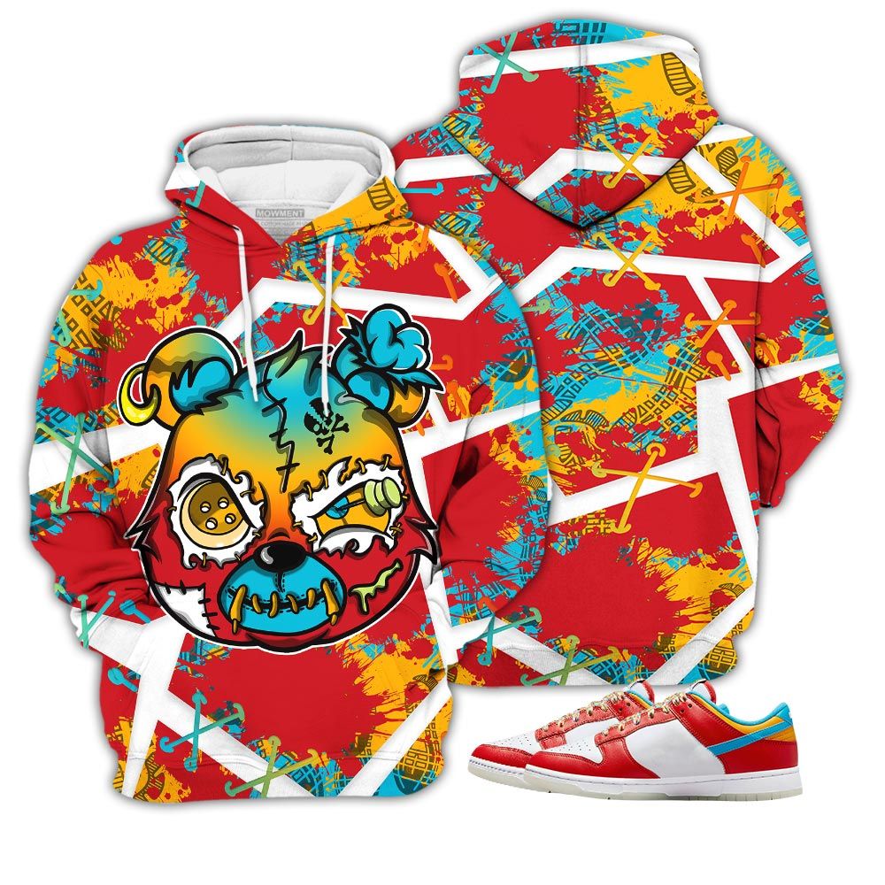 Horror Game Midnight Bear Sneaker Shirt Match Fruity Pebbles Shoes, Dunk Low Fruity Pebbles Hoodie Sweatshirt Tee All Over Print MKO Shirt Horror Game Midnight Bear Sneaker Shirt Match Fruity Pebbles Shoes, Dunk Low Fruity Pebbles Hoodie Sweatshirt Tee All Over Print MKO Shirt