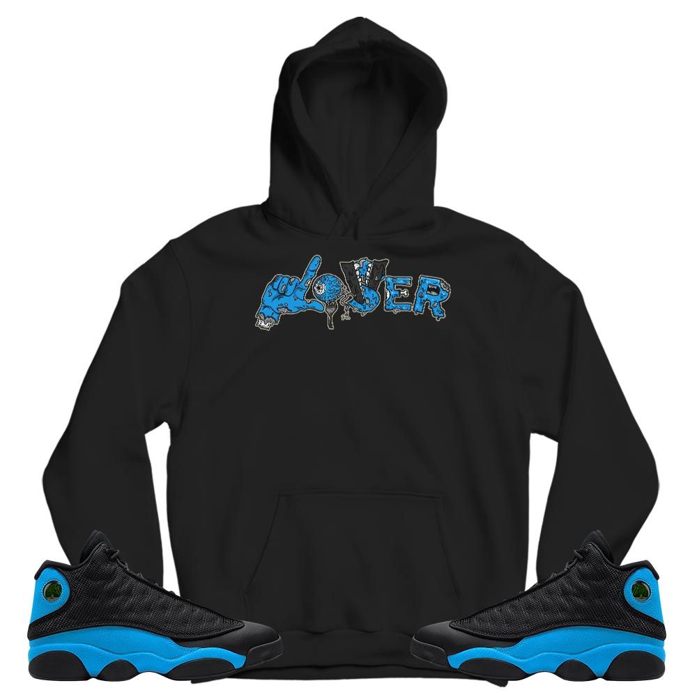 Horror Loser Lover Sneaker Shirt Match Black University Blue 13s, Jordan 13 Black University Blue 2022 MKO T-Shirt