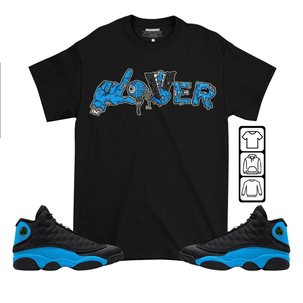 Horror Loser Lover Sneaker Shirt Match Black University Blue 13s, Jordan 13 Black University Blue 2022 MKO T-Shirt Horror Loser Lover Sneaker Shirt Match Black University Blue 13s, Jordan 13 Black University Blue 2022 MKO T-Shirt