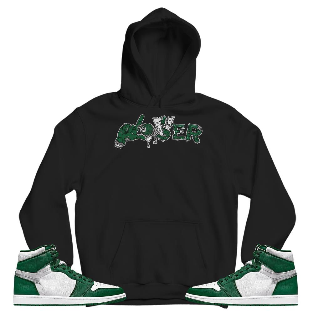 Horror Loser Lover Sneaker Shirt Match High Gorge Green 1s, Jordan 1 Retro High Gorge Green MKO T-Shirt