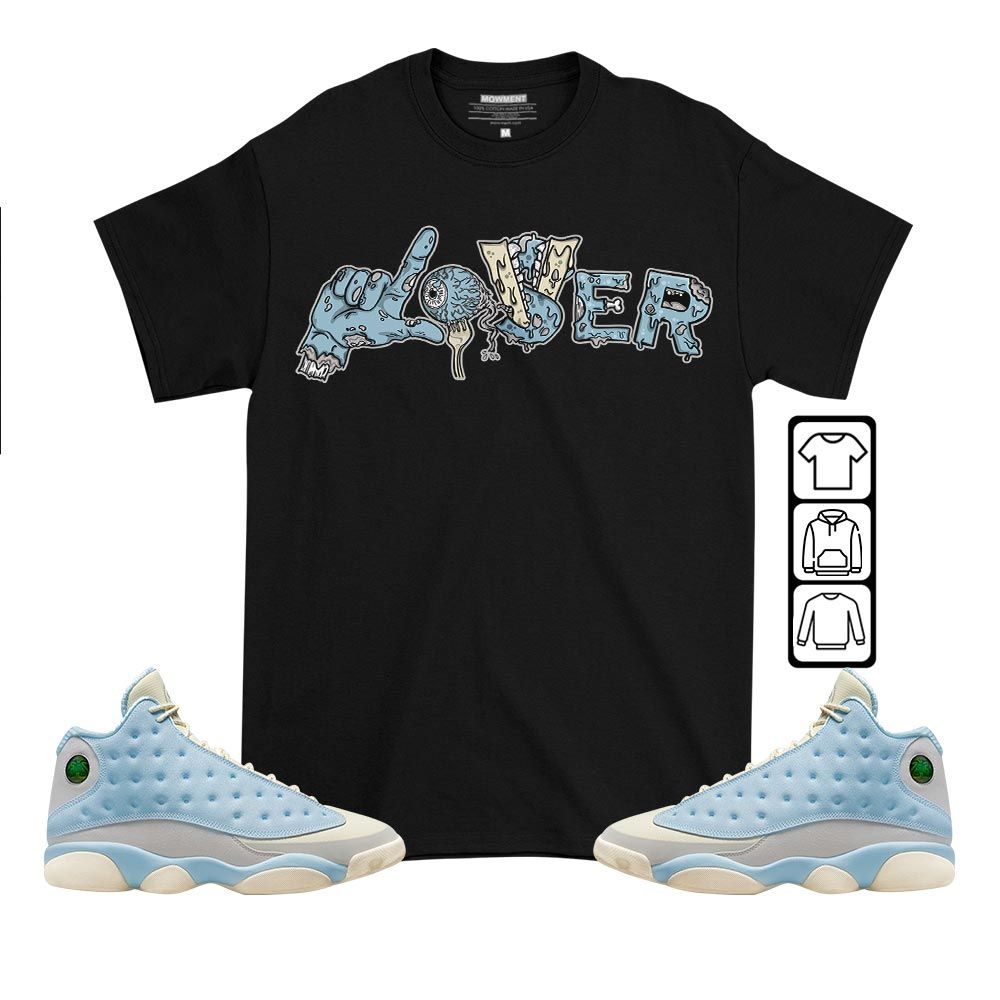 Horror Loser Lover Sneaker Shirt Match SoleFly 13s, Jordan 13 Retro SoleFly MKO T-Shirt Horror Loser Lover Sneaker Shirt Match SoleFly 13s, Jordan 13 Retro SoleFly MKO T-Shirt