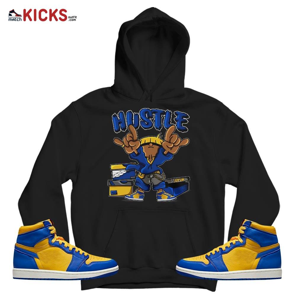 Hustle Sneaker Shirt Match 2023 Laney 1s, Jordan 1 Retro High Laney MKO T-Shirt Hustle Sneaker Shirt Match 2023 Laney 1s, Jordan 1 Retro High Laney MKO T-Shirt