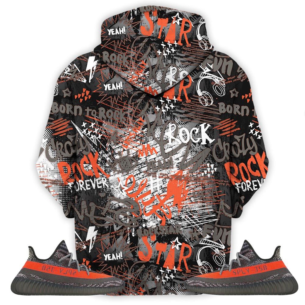 Hustle Sneaker Shirt Match Boots 350 V2 Dark Beluga, Yeezy 350 V2 Carbon Beluga Hoodie Sweatshirt Tee All Over Print MKO Shirt