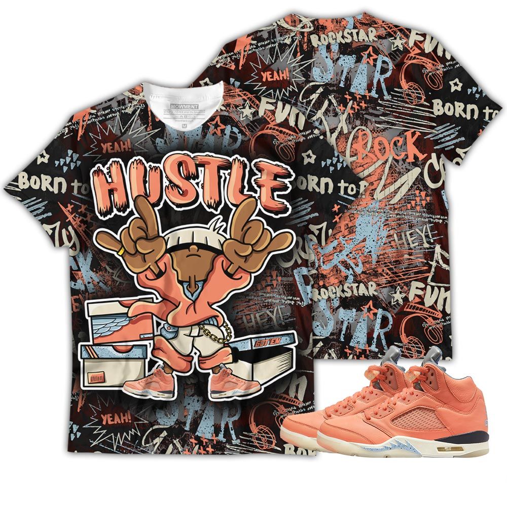 Hustle Sneaker Shirt Match Crimson Bliss 5S, Jordan 5 Dj Khaled Crimson Bliss Hoodie Sweatshirt Tee All Over Print MKO Shirt Hustle Sneaker Shirt Match Crimson Bliss 5S, Jordan 5 Dj Khaled Crimson Bliss Hoodie Sweatshirt Tee All Over Print MKO Shirt
