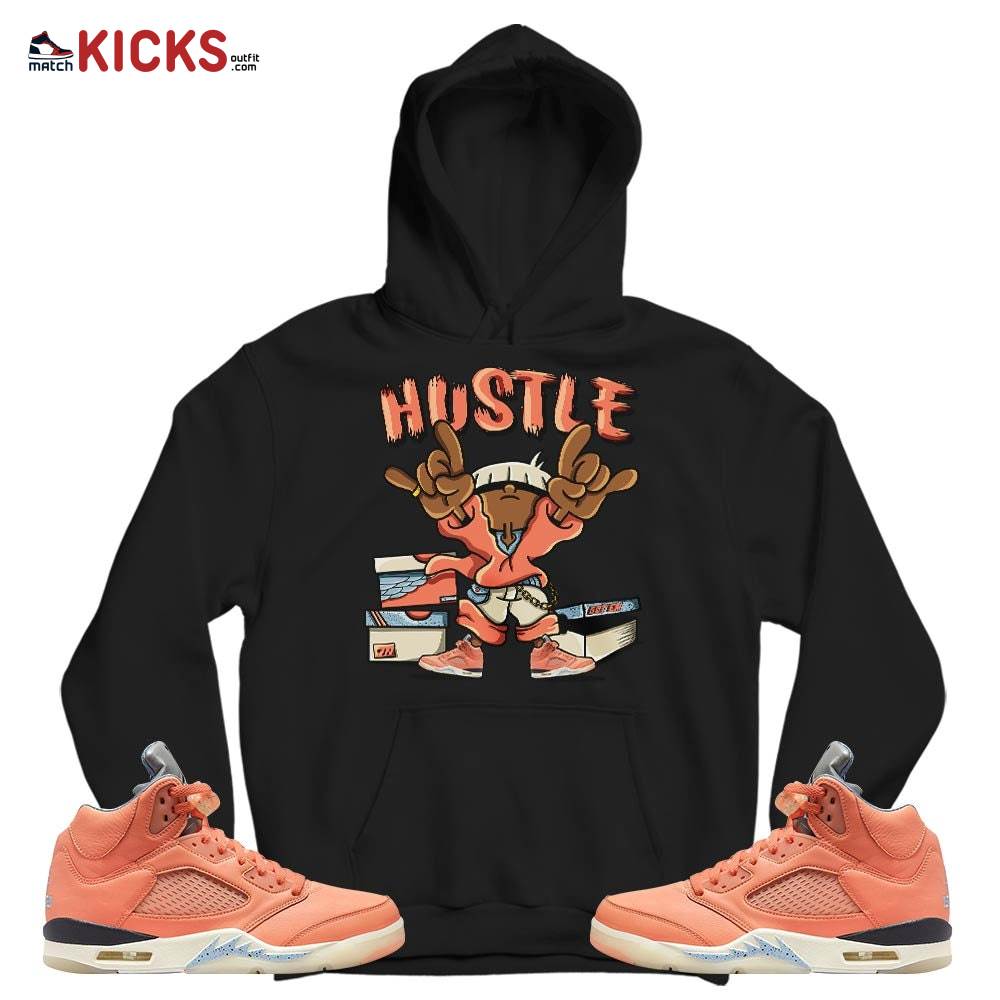 Hustle Sneaker Shirt Match Crimson Bliss 5s, Jordan 5 DJ Khaled Crimson Bliss MKO T-Shirt Hustle Sneaker Shirt Match Crimson Bliss 5s, Jordan 5 DJ Khaled Crimson Bliss MKO T-Shirt