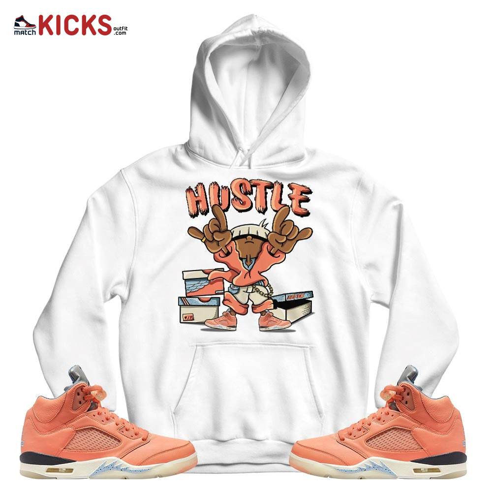 Hustle Sneaker Shirt Match Crimson Bliss 5s, Jordan 5 DJ Khaled Crimson Bliss MKO T-Shirt Hustle Sneaker Shirt Match Crimson Bliss 5s, Jordan 5 DJ Khaled Crimson Bliss MKO T-Shirt