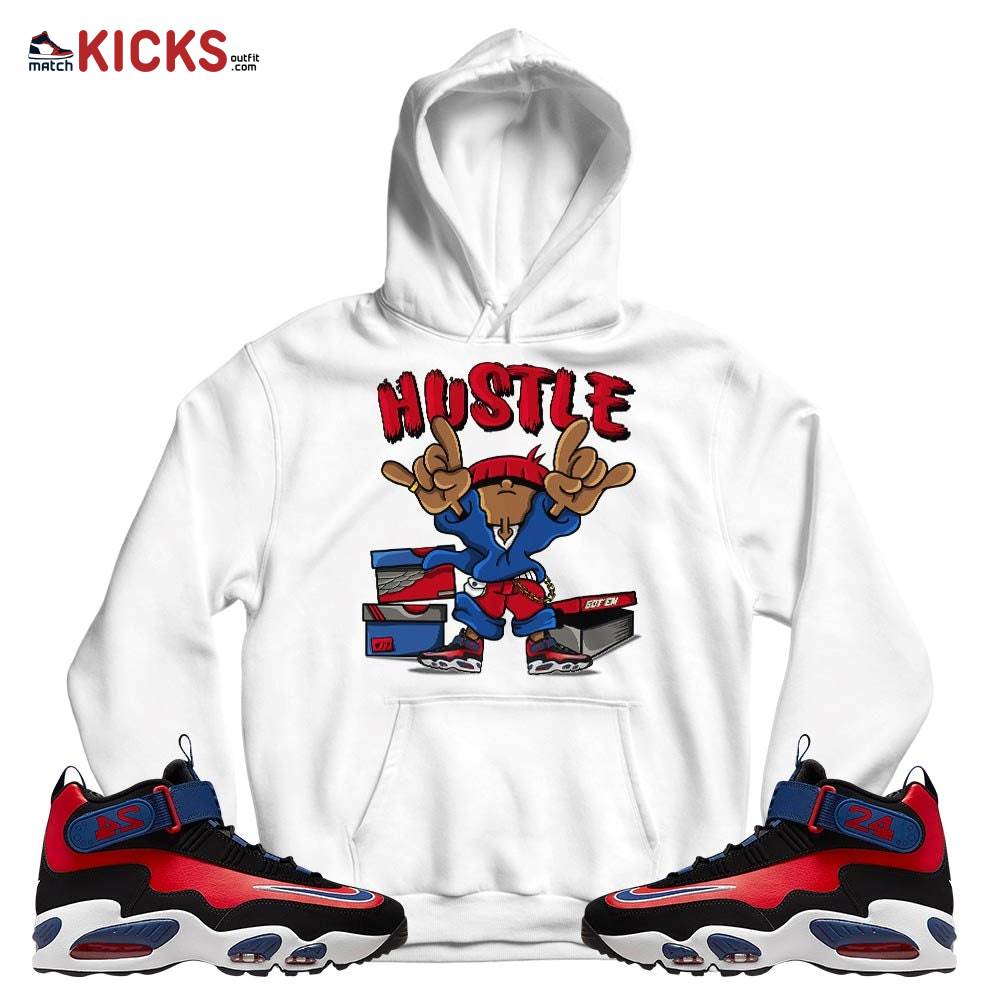 Hustle Sneaker Shirt Match Max 1 Navy Red Black, Air Griffey Max 1 Black Red Navy Blue MKO T-Shirt Hustle Sneaker Shirt Match Max 1 Navy Red Black, Air Griffey Max 1 Black Red Navy Blue MKO T-Shirt