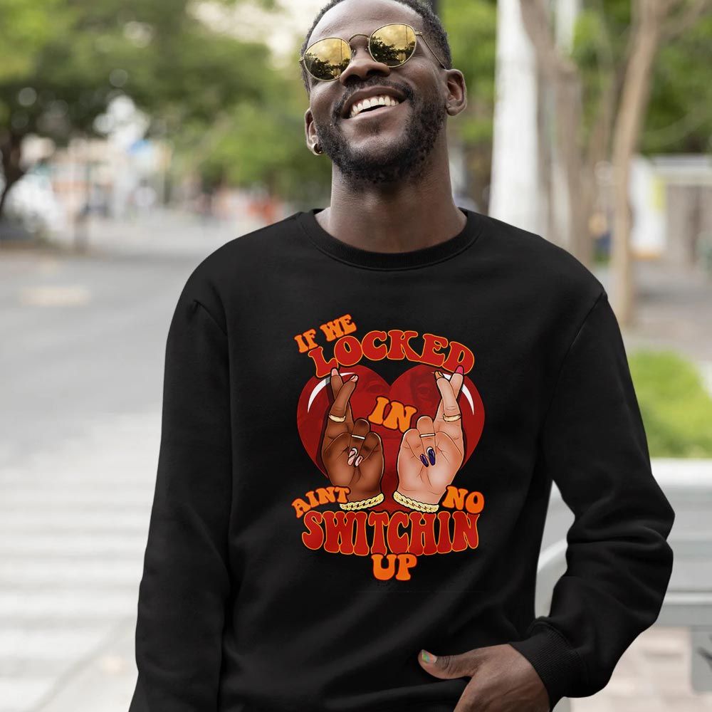 If We Locked In Sneaker Shirt Match 5 Dunk On Mars, Jordan 5 Mars For Her MKO T-Shirt If We Locked In Sneaker Shirt Match 5 Dunk On Mars, Jordan 5 Mars For Her MKO T-Shirt
