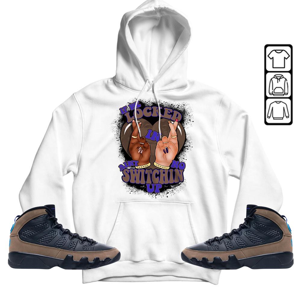 If We Locked In Sneaker Shirt Match Olive Concord 9s, Jordan 9 Olive Concord MKO T-Shirt