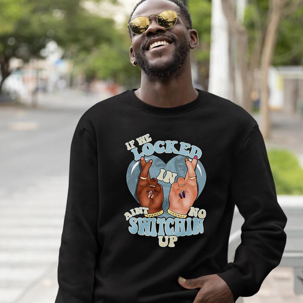 If We Locked In Sneaker Shirt Match SoleFly 13s, Jordan 13 Retro SoleFly MKO T-Shirt If We Locked In Sneaker Shirt Match SoleFly 13s, Jordan 13 Retro SoleFly MKO T-Shirt