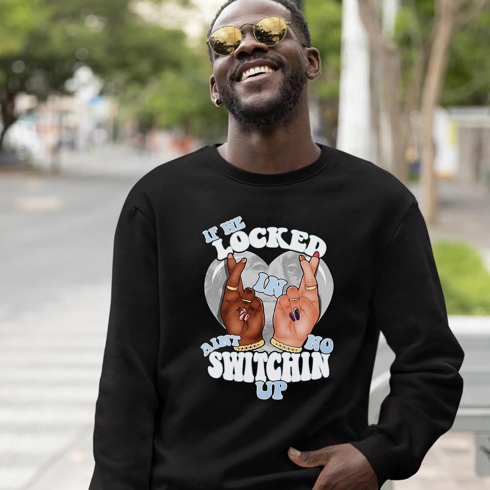 If We Locked In Sneaker Shirt Match Space Jam 1s, Jordan 1 Mid Space Jam MKO T-Shirt If We Locked In Sneaker Shirt Match Space Jam 1s, Jordan 1 Mid Space Jam MKO T-Shirt