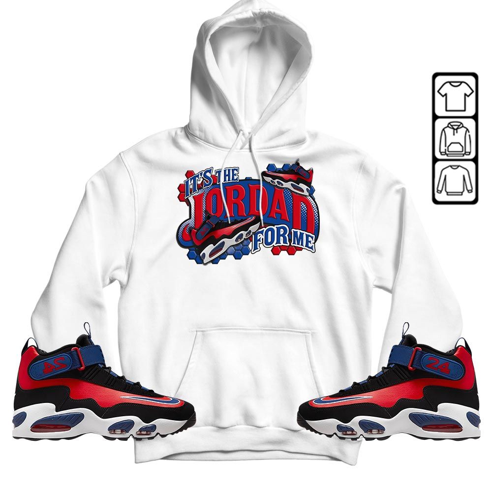 Its The For Me Sneaker Shirt Match Max 1 Navy Red Black, Air Griffey Max 1 Black Red Navy Blue MKO T-Shirt