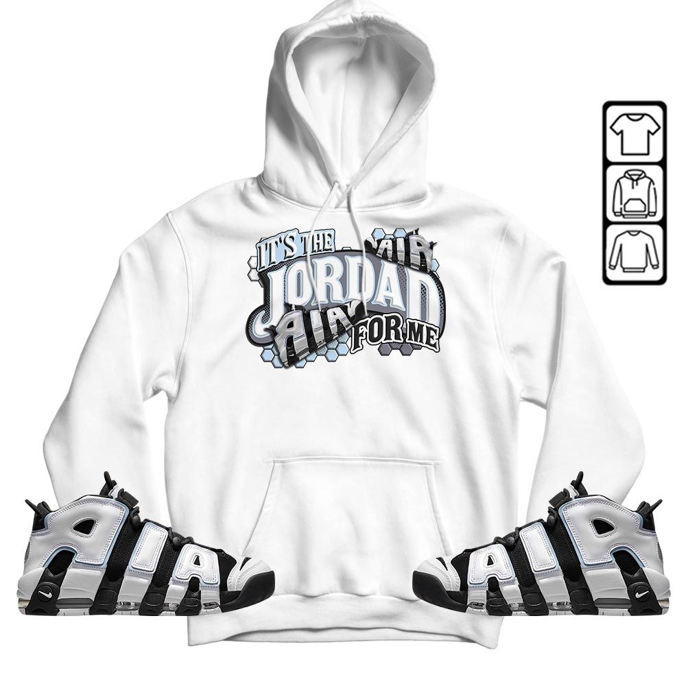 Its The For Me Sneaker Shirt Match Uptempo Cobalt Bliss, Air More Uptempo Cobalt Bliss MKO T-Shirt