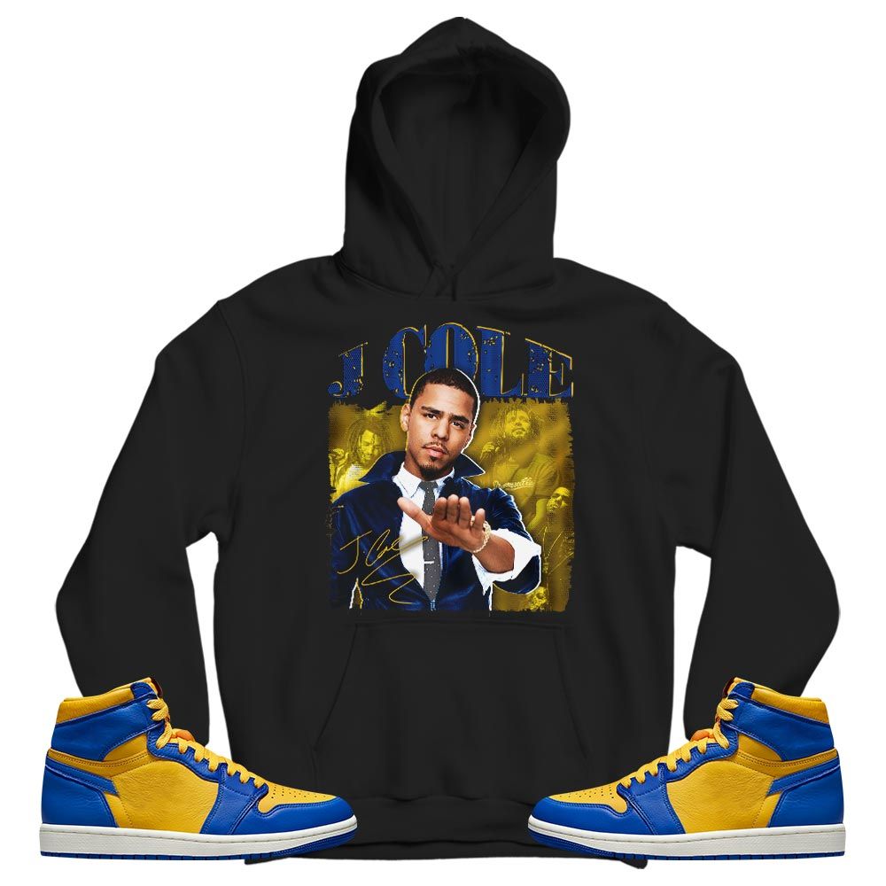J Cole SIGN Sneaker Shirt Match 2023 Laney 1s, Jordan 1 Retro High Laney MKO T-Shirt J Cole SIGN Sneaker Shirt Match 2023 Laney 1s, Jordan 1 Retro High Laney MKO T-Shirt