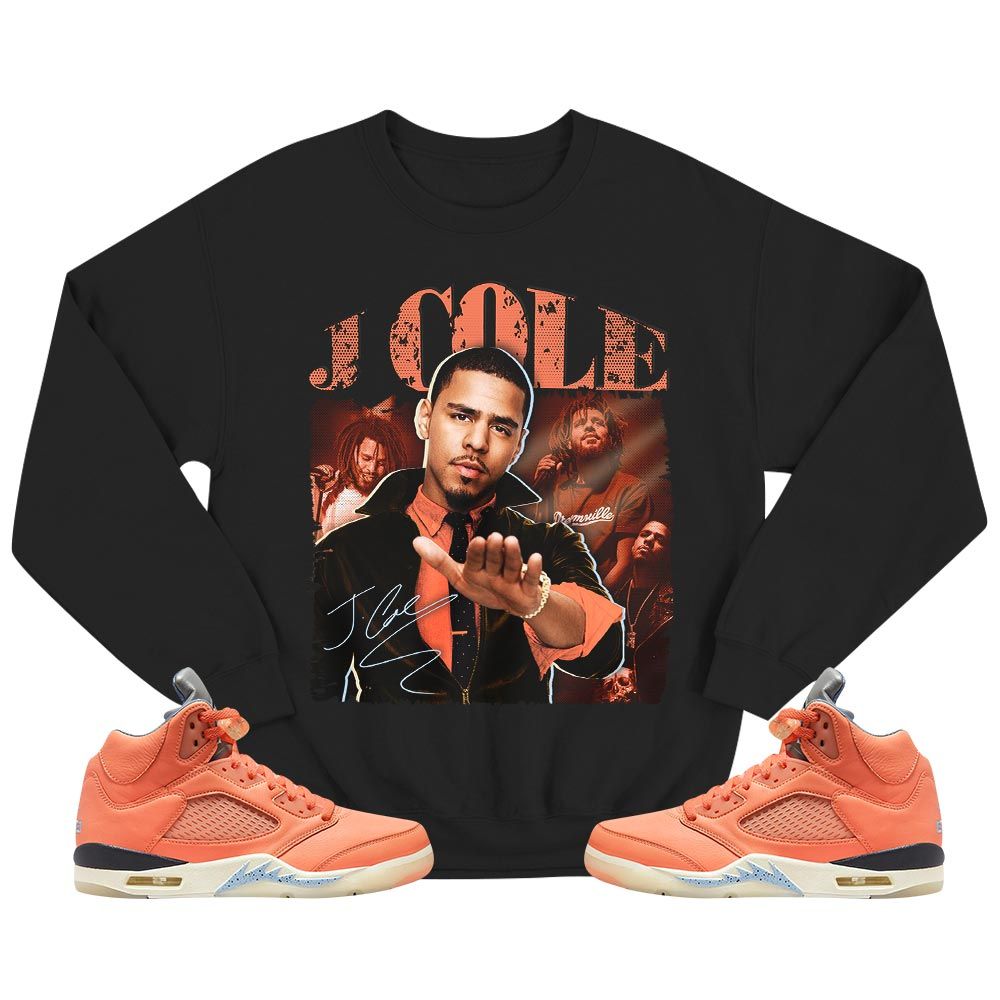 J Cole SIGN Sneaker Shirt Match Crimson Bliss 5s, Jordan 5 DJ Khaled Crimson Bliss MKO T-Shirt J Cole SIGN Sneaker Shirt Match Crimson Bliss 5s, Jordan 5 DJ Khaled Crimson Bliss MKO T-Shirt