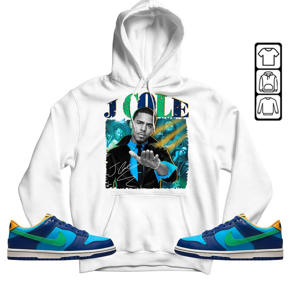 J Cole SIGN Sneaker Shirt Match Dunk Low GS Kyrie, Dunk Low GS Electric Algae MKO Hoodie J Cole SIGN Sneaker Shirt Match Dunk Low GS Kyrie, Dunk Low GS Electric Algae MKO Hoodie