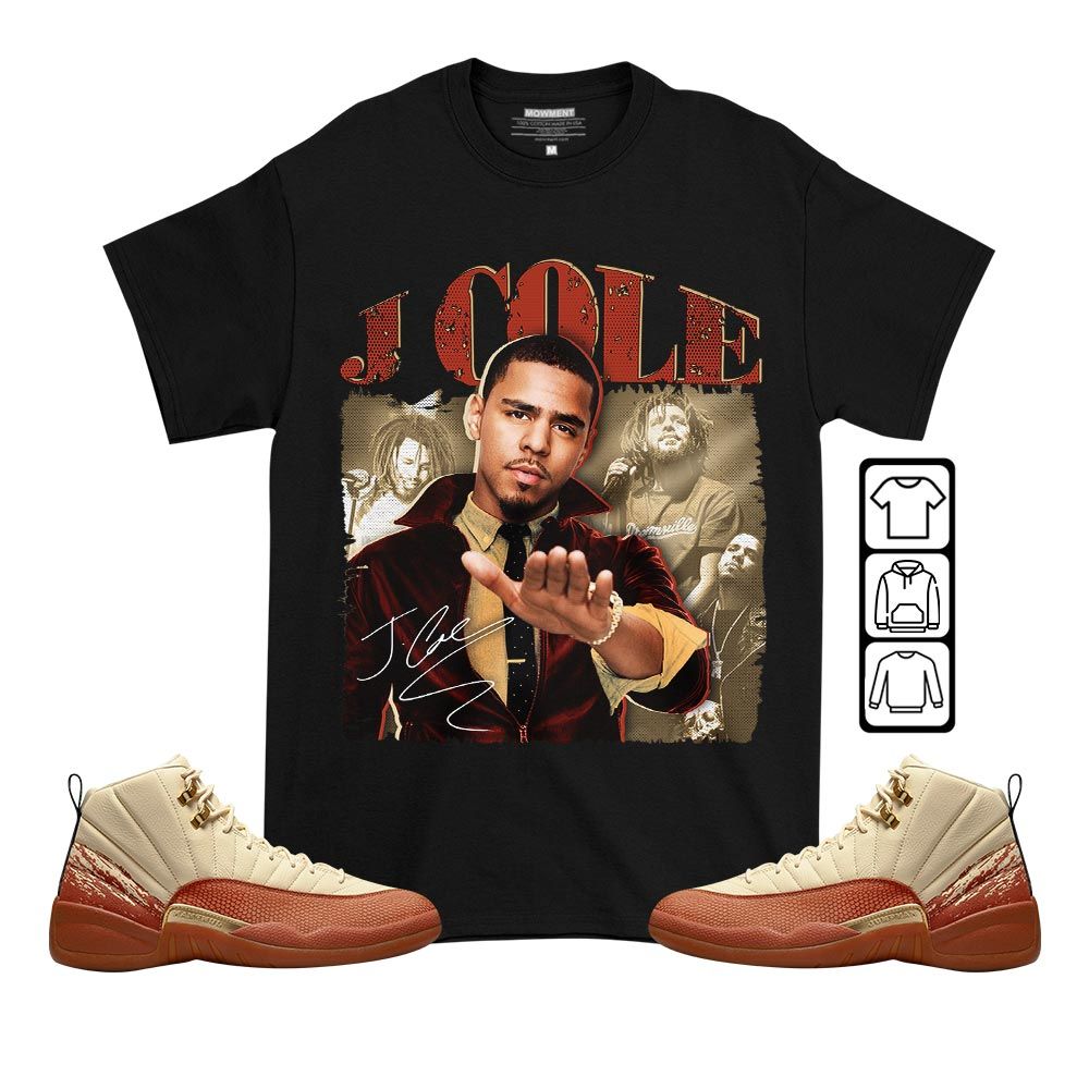 J Cole SIGN Sneaker Shirt Match Eastside Golf 12s, Jordan 12 Retro Eastside Golf MKO T-Shirt J Cole SIGN Sneaker Shirt Match Eastside Golf 12s, Jordan 12 Retro Eastside Golf MKO T-Shirt