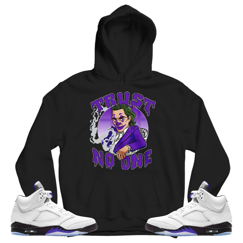 Joker Trust No One Sneaker Shirt Match Retro Concord 5s, Jordan 5 Retro Concord MKO T-Shirt