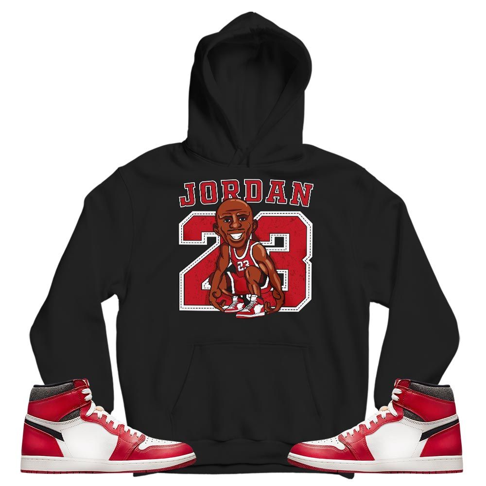 Jordan 23 Supperstar Sneaker Shirt Match High OG Chicago 1s, Jordan 1 Lost Found Chicago MKO T-Shirt