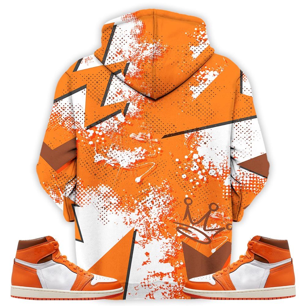 Jordan 23 Supperstar Sneaker Shirt Match High Og Starfish 1S, Jordan 1 Retro High Og Starfish Hoodie Sweatshirt Tee All Over Print MKO Shirt