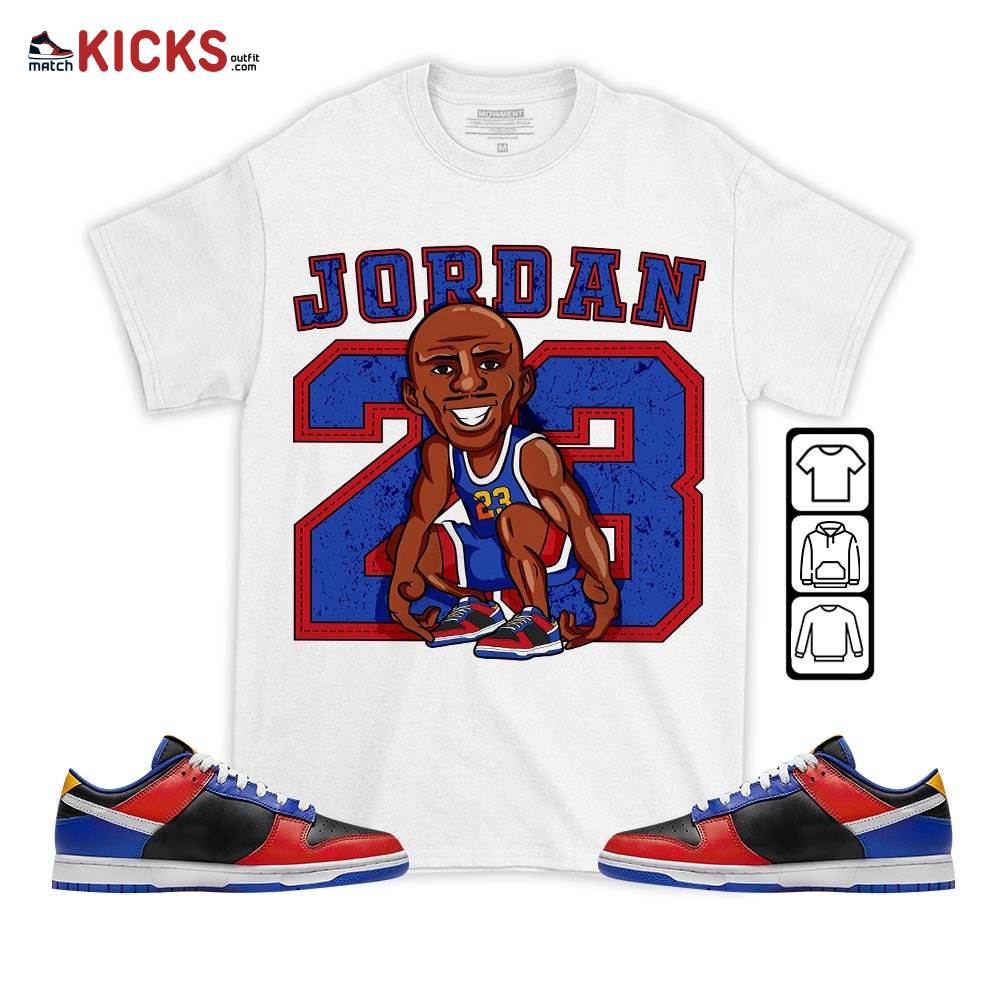 Jordan 23 Supperstar Sneaker Shirt Match Low TSU Tiger, Dunk Low TSU Tiger MKO T-Shirt Jordan 23 Supperstar Sneaker Shirt Match Low TSU Tiger, Dunk Low TSU Tiger MKO T-Shirt