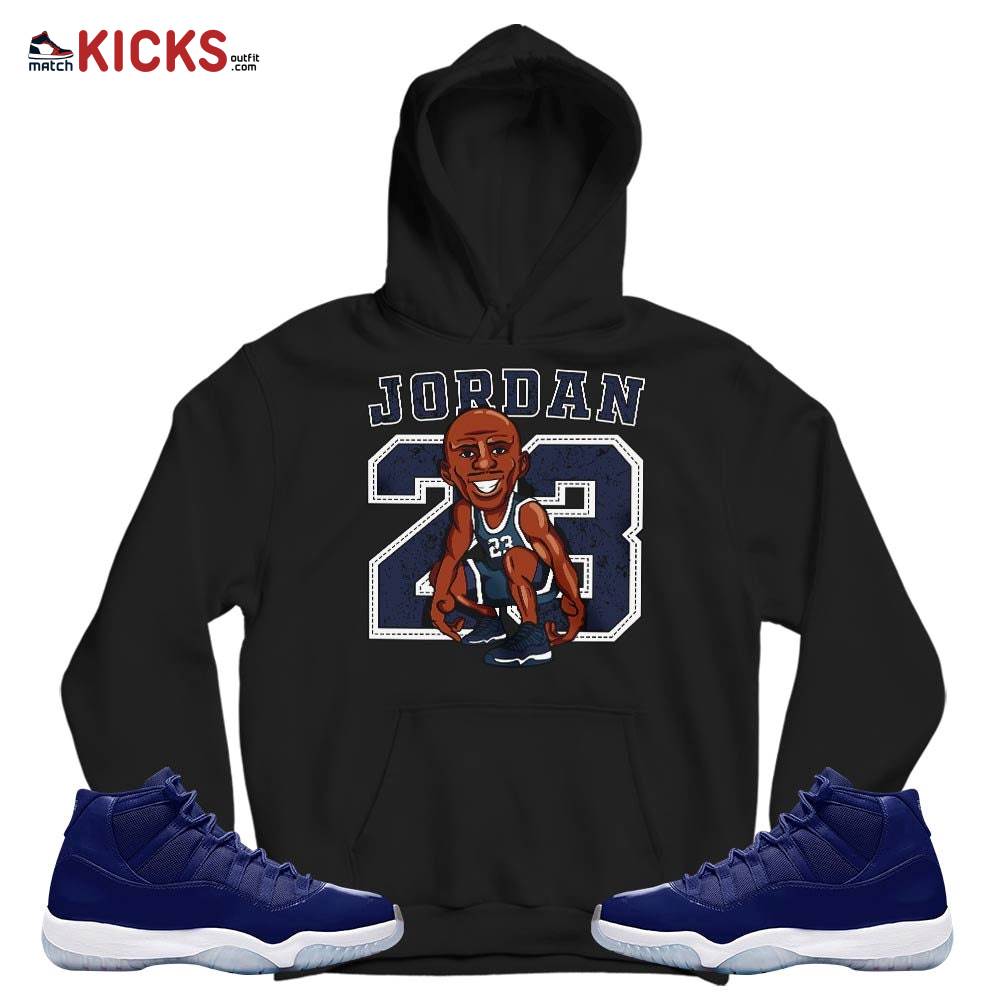 Jordan 23 Supperstar Sneaker Shirt Match Midnight Navy 11s, Jordan 11 Retro Midnight Navy MKO T-Shirt Jordan 23 Supperstar Sneaker Shirt Match Midnight Navy 11s, Jordan 11 Retro Midnight Navy MKO T-Shirt