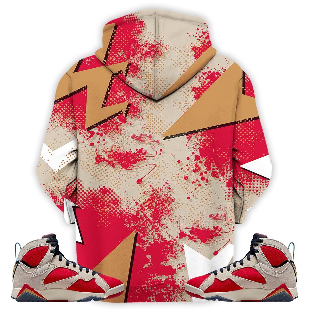 Jordan 23 Supperstar Sneaker Shirt Match Trophy Room 7S, Jordan 7 Trophy Room Hoodie Sweatshirt Tee All Over Print MKO Shirt