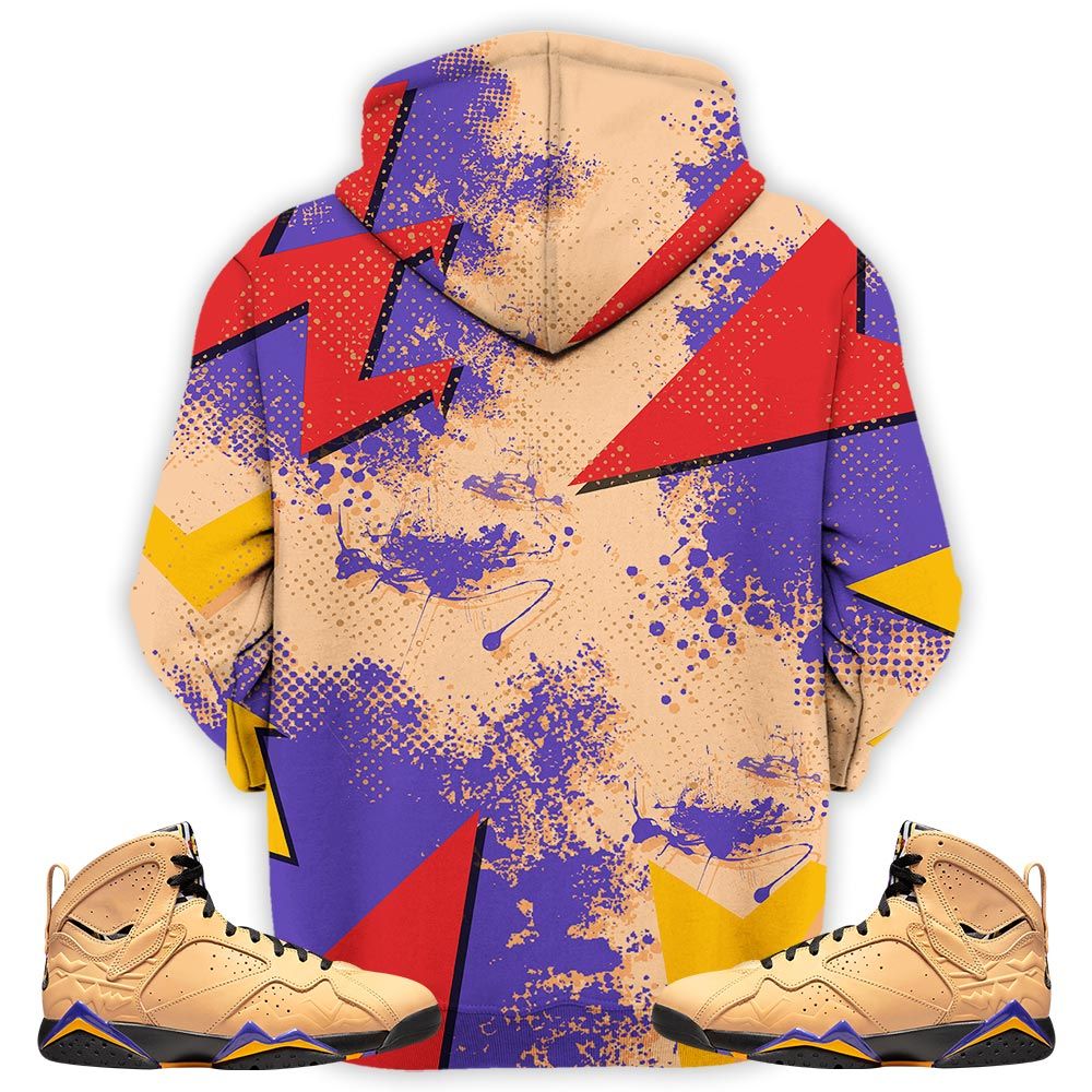 Jordan 23 Supperstar Sneaker Shirt Match Vachetta Tan 7S, Jordan 7 Se Afrobeats Hoodie Sweatshirt Tee All Over Print MKO Shirt
