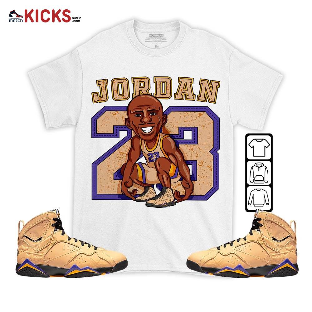 Jordan 23 Supperstar Sneaker Shirt Match Vachetta Tan 7s, Jordan 7 SE Afrobeats MKO T-Shirt Jordan 23 Supperstar Sneaker Shirt Match Vachetta Tan 7s, Jordan 7 SE Afrobeats MKO T-Shirt