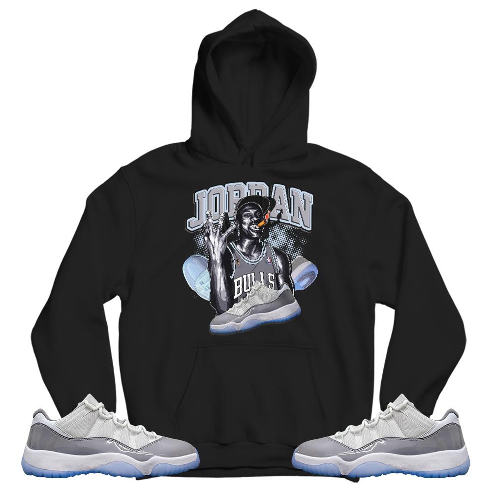 Jordan 23M Sneaker Shirt Match Cement Grey 11s, Jordan 11 Low Cement Grey MKO T-Shirt Jordan 23M Sneaker Shirt Match Cement Grey 11s, Jordan 11 Low Cement Grey MKO T-Shirt