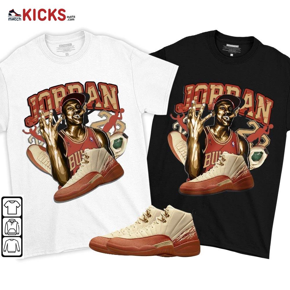 Jordan 23M Sneaker Shirt Match Eastside Golf 12s, Jordan 12 Retro Eastside Golf MKO T-Shirt Jordan 23M Sneaker Shirt Match Eastside Golf 12s, Jordan 12 Retro Eastside Golf MKO T-Shirt