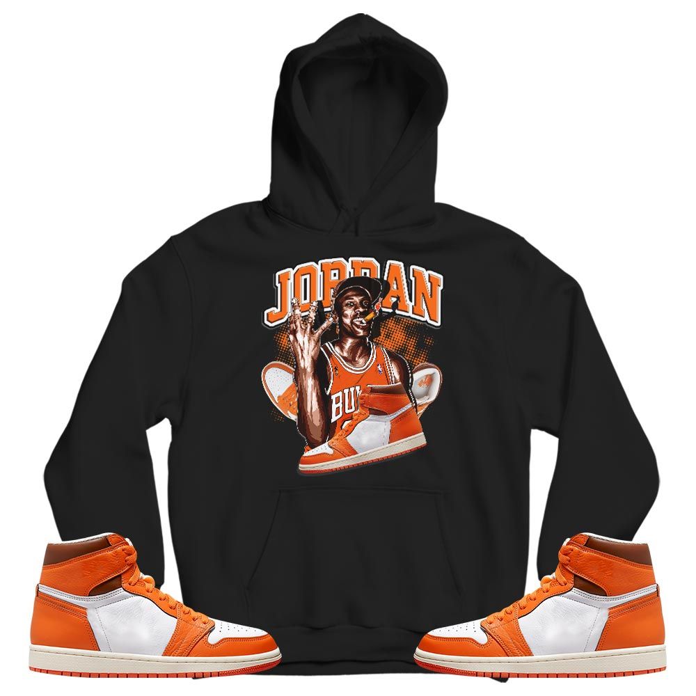 Jordan 23M Sneaker Shirt Match High OG Starfish 1s, Jordan 1 Retro High OG Starfish MKO T-Shirt