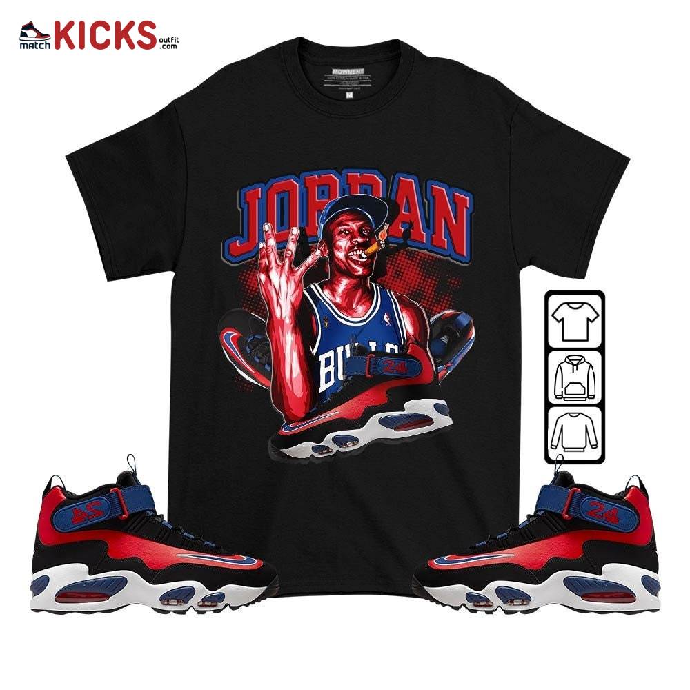 Jordan 23M Sneaker Shirt Match Max 1 Navy Red Black, Air Griffey Max 1 Black Red Navy Blue MKO T-Shirt Jordan 23M Sneaker Shirt Match Max 1 Navy Red Black, Air Griffey Max 1 Black Red Navy Blue MKO T-Shirt
