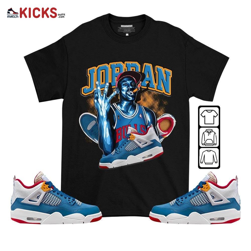 Jordan 23M Sneaker Shirt Match Messy Room 4s, Jordan 4 GS Messy Room MKO T-Shirt