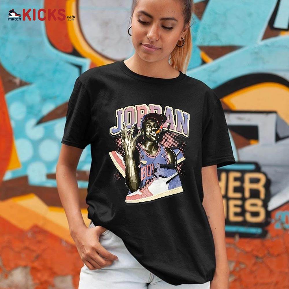 Jordan 23M Sneaker Shirt Match Retro Skyline 1s, Jordan 1 High OG Skyline MKO T-Shirt Jordan 23M Sneaker Shirt Match Retro Skyline 1s, Jordan 1 High OG Skyline MKO T-Shirt