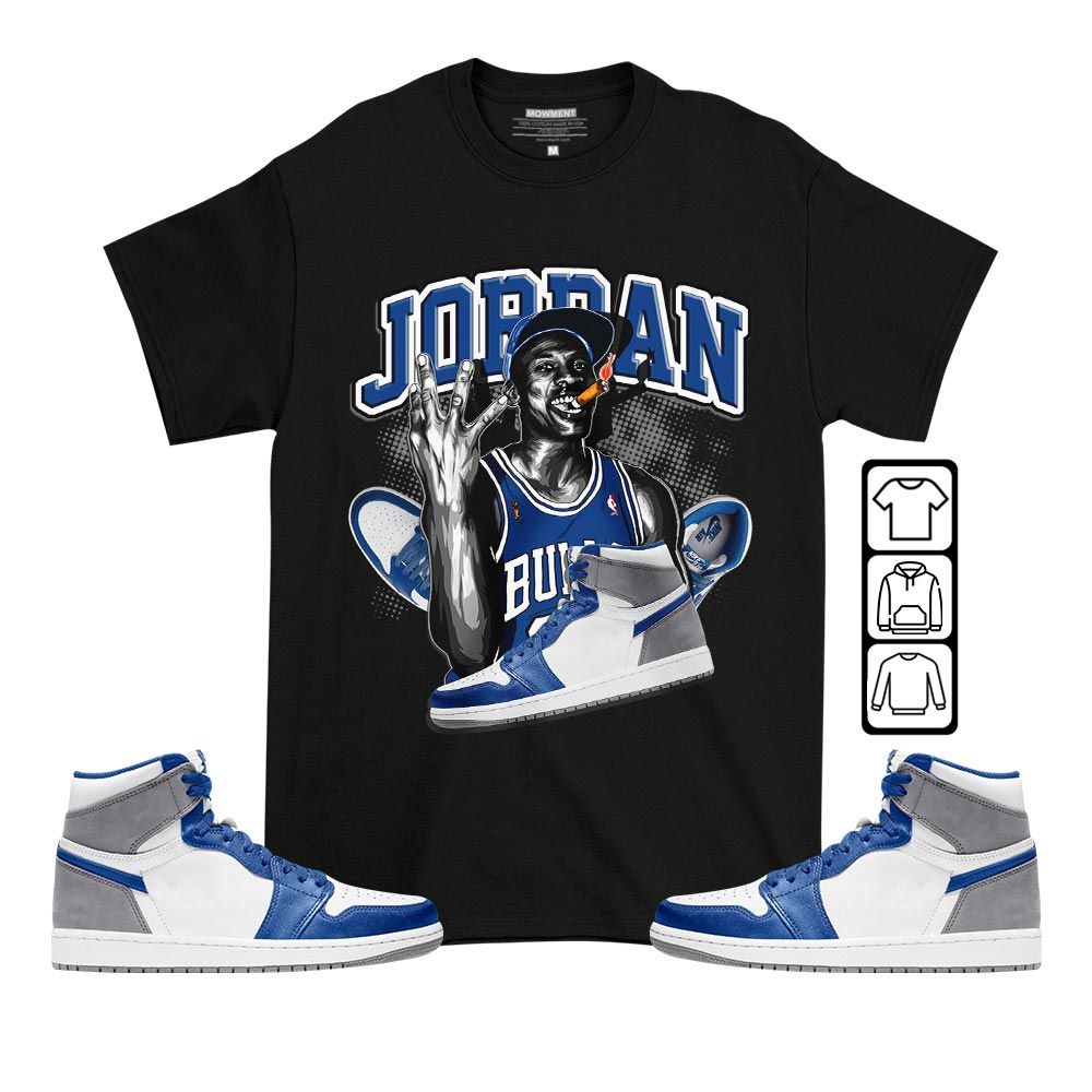 Jordan 23M Sneaker Shirt Match True Blue 1s, Jordan 1 High OG True Blue MKO T-Shirt Jordan 23M Sneaker Shirt Match True Blue 1s, Jordan 1 High OG True Blue MKO T-Shirt