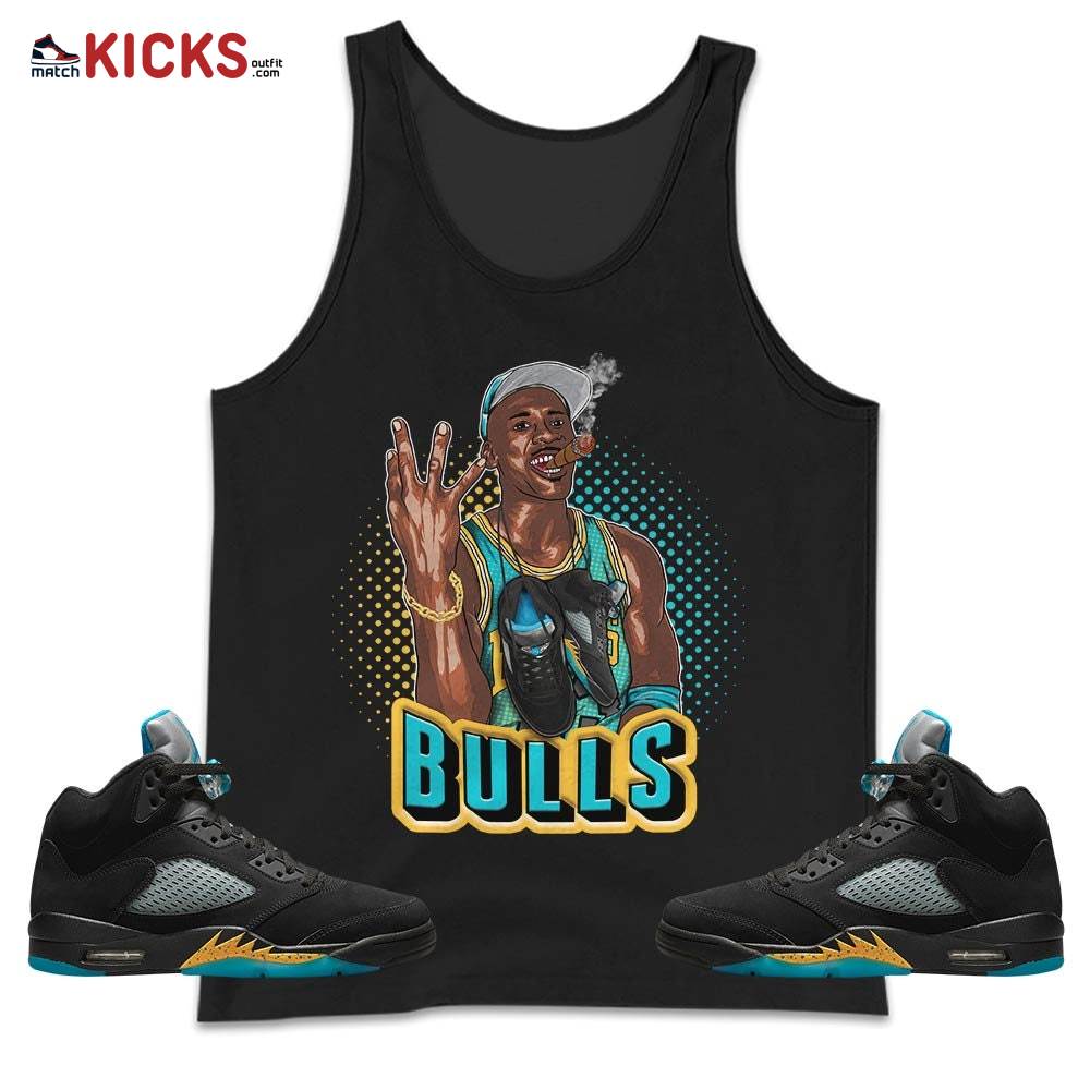 Jordan Cigar Sneaker Shirt Match 2023 Retro Aqua 5s, Jordan 5 Aqua MKO Tank Top Jordan Cigar Sneaker Shirt Match 2023 Retro Aqua 5s, Jordan 5 Aqua MKO Tank Top