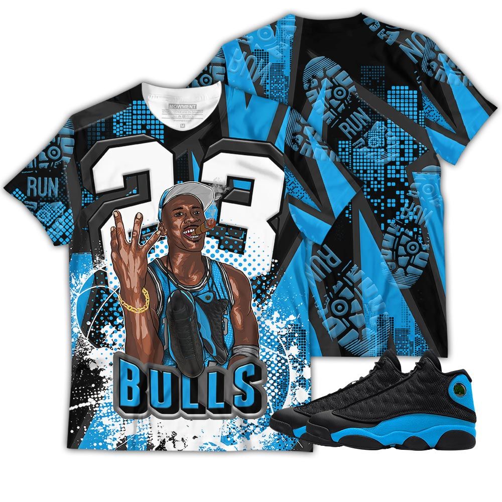 Jordan Cigar Sneaker Shirt Match Black University Blue 13S, Jordan 13 Black University Blue 2022 Hoodie Sweatshirt Tee All Over Print MKO Shirt Jordan Cigar Sneaker Shirt Match Black University Blue 13S, Jordan 13 Black University Blue 2022 Hoodie Sweatshirt Tee All Over Print MKO Shirt
