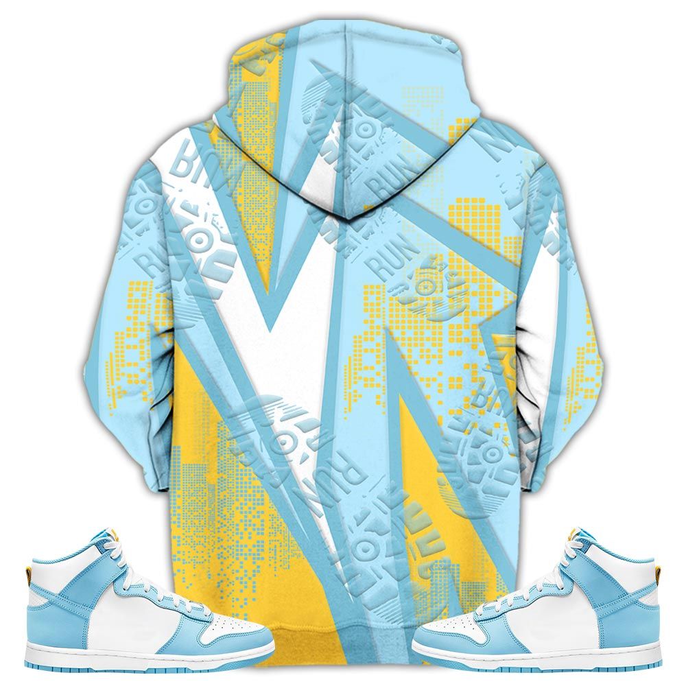 Jordan Cigar Sneaker Shirt Match Dunk High Blue Chill, Dunk High Homer Simpson Hoodie Sweatshirt Tee All Over Print MKO Shirt