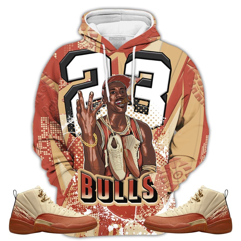 Jordan Cigar Sneaker Shirt Match Eastside Golf 12S, Jordan 12 Retro Eastside Golf Hoodie Sweatshirt Tee All Over Print MKO Shirt