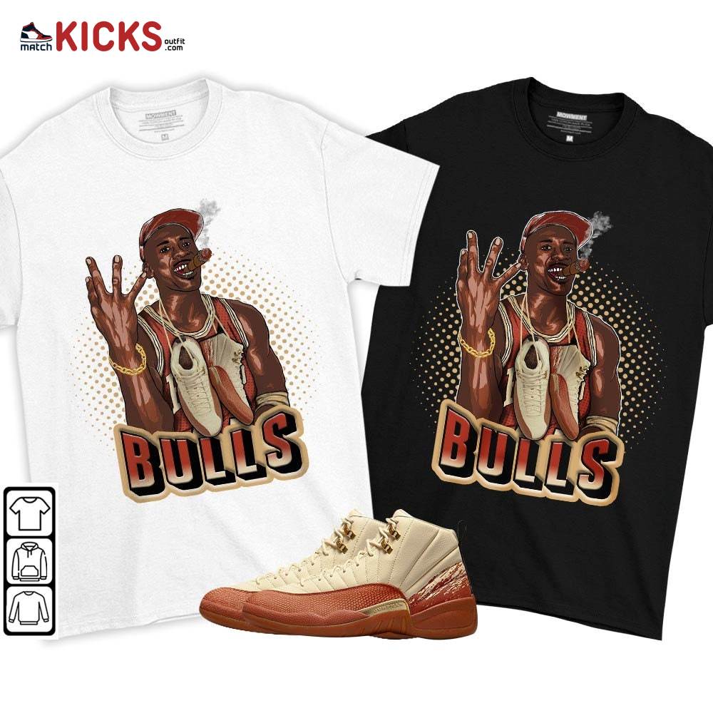 Jordan Cigar Sneaker Shirt Match Eastside Golf 12s, Jordan 12 Retro Eastside Golf MKO T-Shirt